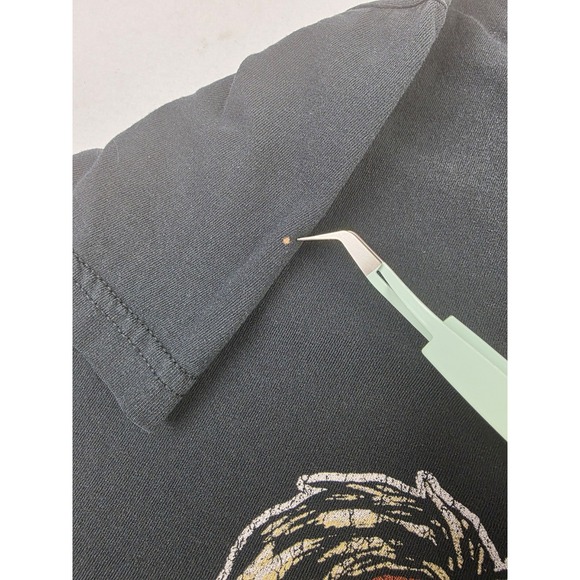 2012 Guns And Roses Band Tee Faded Black Shirt Vintage Style Womens Size XL - Picture 9 of 13